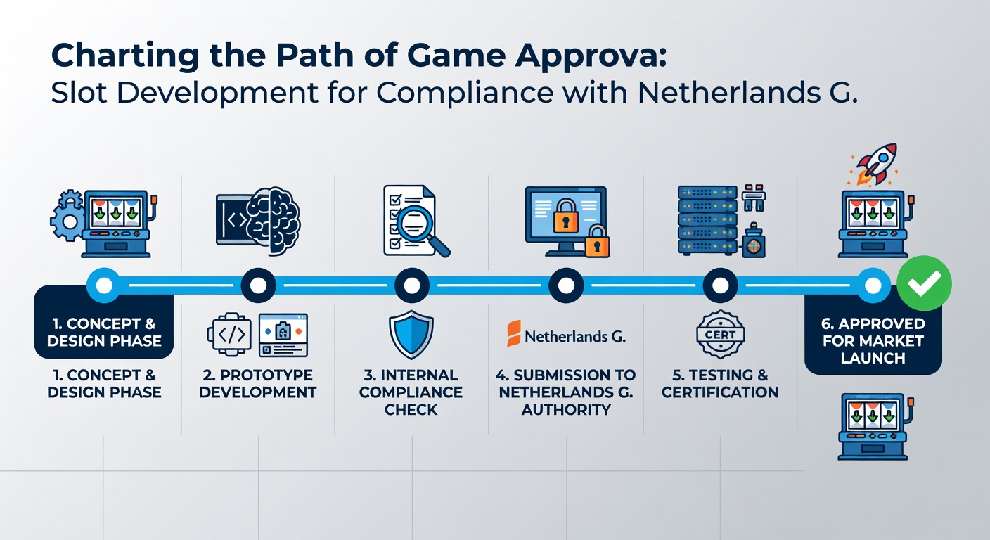 Illustratie van certificeringslabs en testprocedures voor Nederlandse slotontwikkeling