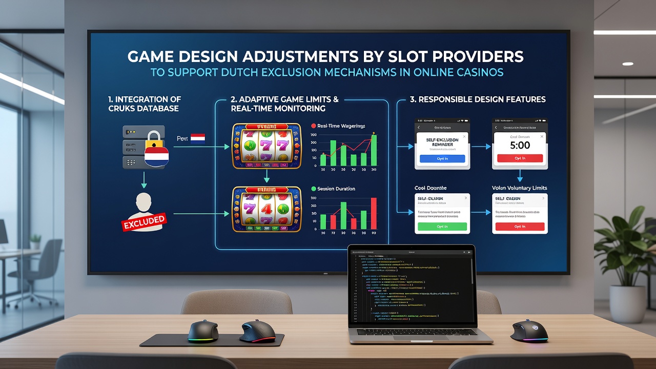 Voorbeeld van een aangepaste slot interface met ingebouwde uitsluitingswaarschuwing